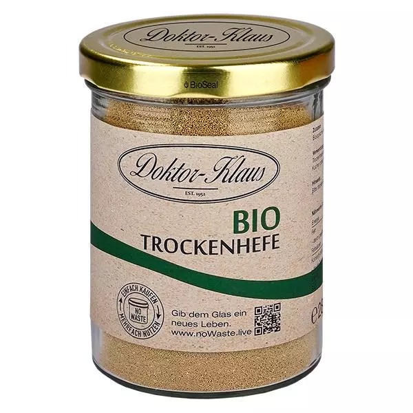 Ekologisk torrjäst 280g Doktor-Klaus noWaste Ekologisk torrjäst 280g Doktor-Klaus noWaste