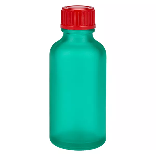 50ml flaska 11mm skruvkork röd standard GreenLine UT18/50 50ml flaska 11mm skruvkork röd standard GreenLine UT18/50