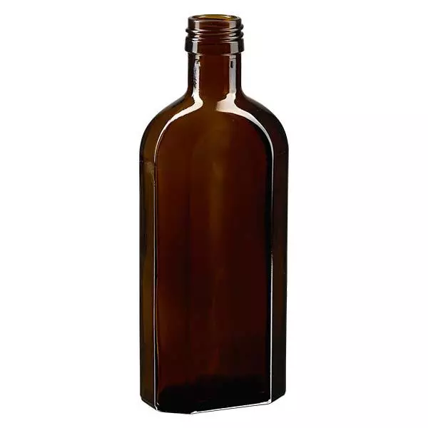 250 ml Meplat-flaska brun PP28 250 ml Meplat-flaska brun PP28
