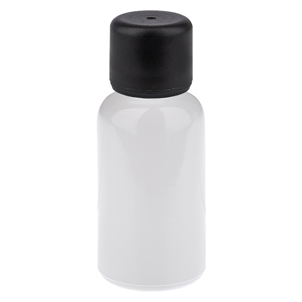 20 ml flaska 6 mm skruvkork svart Standard WhiteLine UT18/20 20 ml flaska 6 mm skruvkork svart Standard WhiteLine UT18/20