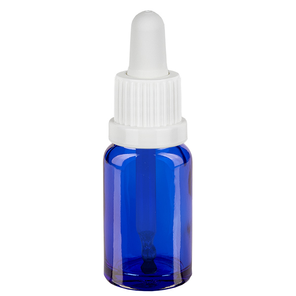 10 ml pipettflaska vit med säkerhetsförslutning BlueLine UT18/10
