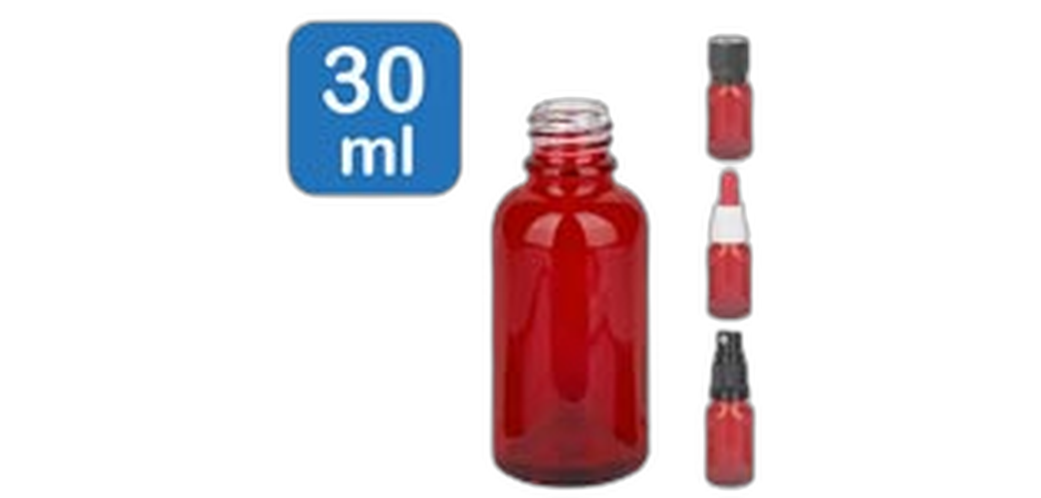 RedLine apoteksflaskor, 30 ml