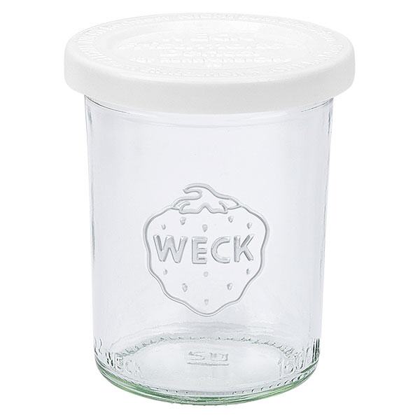 160ml Krossade glasögon med lock WECK RR60