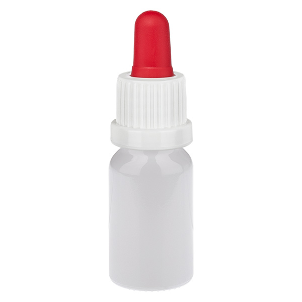 10 ml pipettflaska vit/röd Originalförsegling WhiteLine UT18/10 10 ml pipettflaska vit/röd Originalförsegling WhiteLine UT18/10
