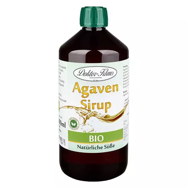 Agave sirap (sirap) ekologisk 1000ml Doktor-Klaus Agave sirap (sirap) ekologisk 1000ml Doktor-Klaus