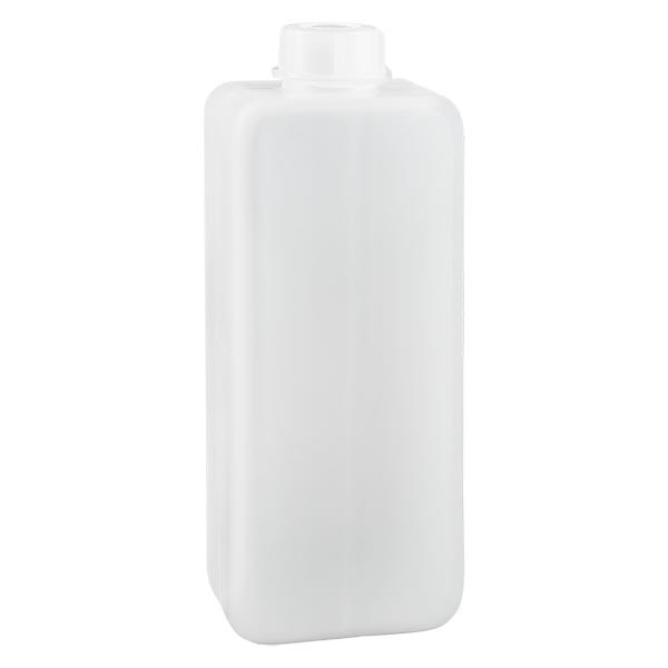 Kemikalieflaska 1000 ml, smal hals, inkl. förslutning GL 32