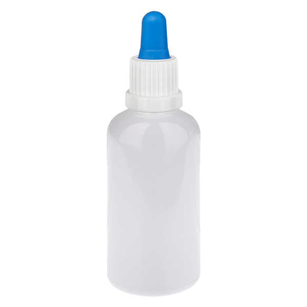 50 ml pipettflaska vit/blå originalförsegling WhiteLine UT18/50 50 ml pipettflaska vit/blå originalförsegling WhiteLine UT18/50