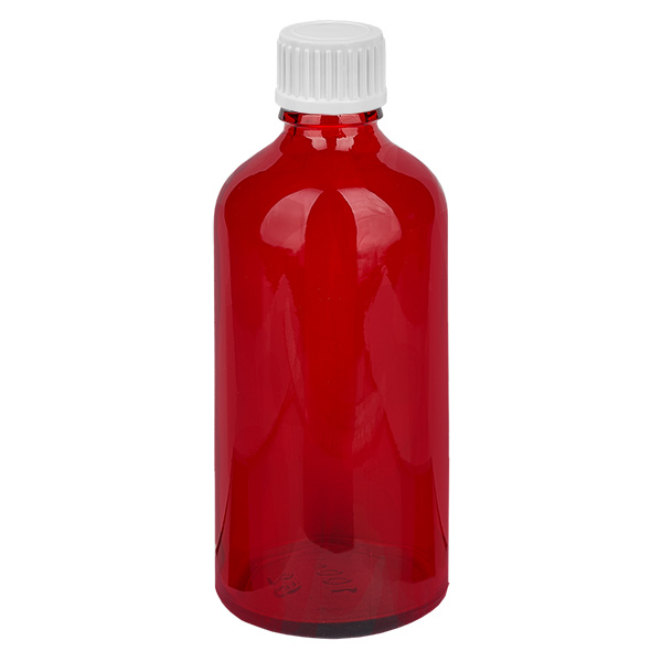 100 ml Droppflaska 0,9 mm vit med standardförslutning RedLine UT18/100 100 ml Droppflaska 0,9 mm vit med standardförslutning RedLine UT18/100