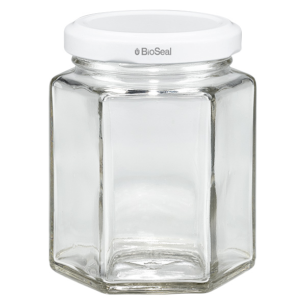 196 ml hexaburk med vitt BioSeal-lock UNiTWIST