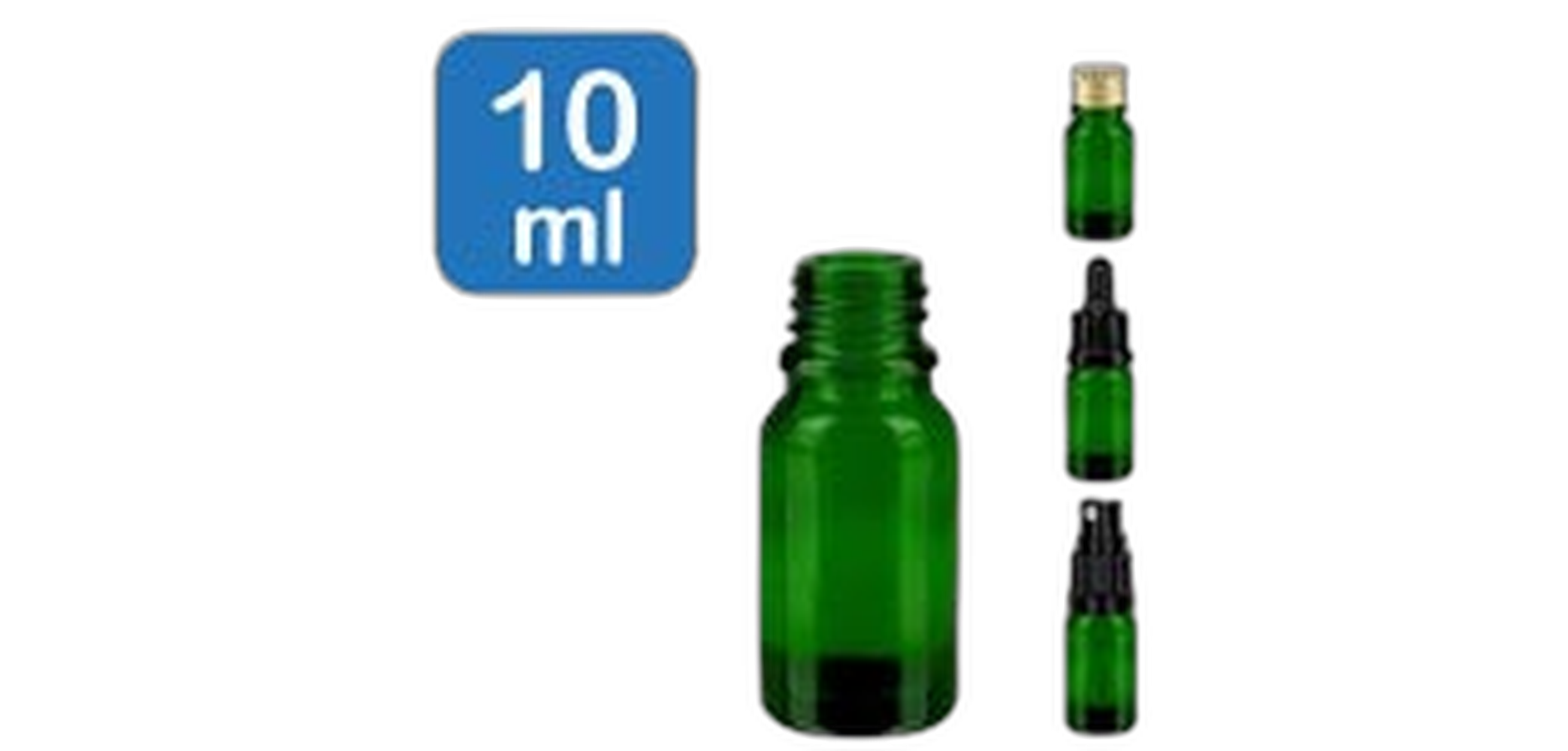 Apoteksflaskor GreenLine 10 ml UT18