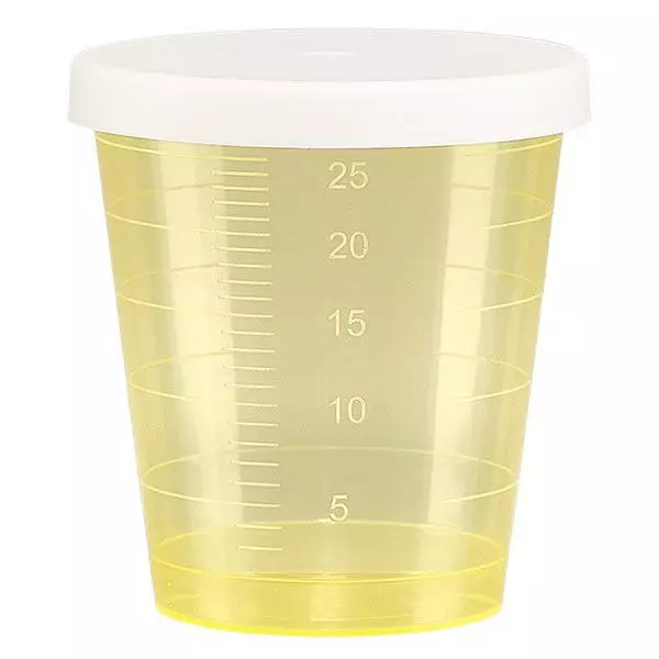 Medicineringskopp gul 30ml