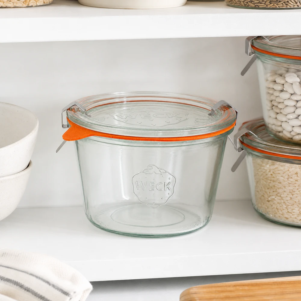 370ml Krossade glasögon komplett WECK RR100 370ml Krossade glasögon komplett WECK RR100
