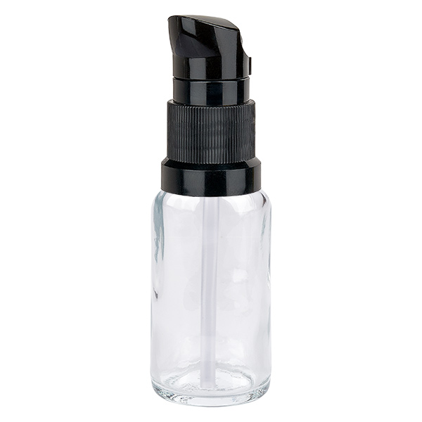 20ml pumpflaska svart standardlock ClearLine UT18/20 20ml pumpflaska svart standardlock ClearLine UT18/20
