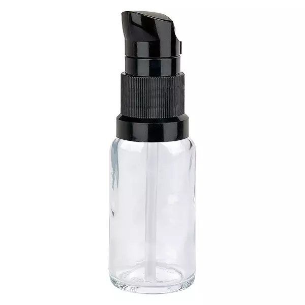 20ml pumpflaska svart standardlock ClearLine UT18/20 20ml pumpflaska svart standardlock ClearLine UT18/20