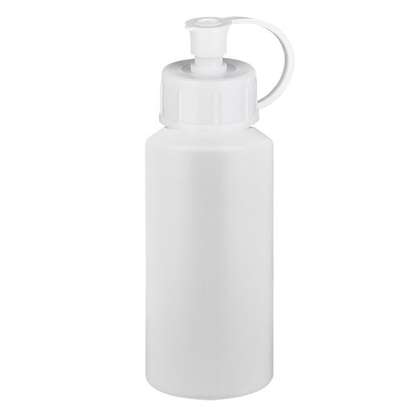 Apoteksflaska HDPE 30ml vit med spraylock Apoteksflaska HDPE 30ml vit med spraylock