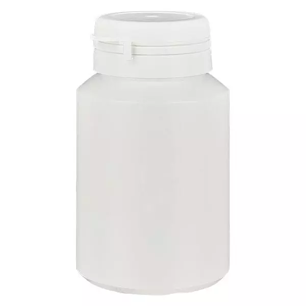 Kapselask 100 ml vit med Jaycap säkerhetsförslutning vit Kapselask 100 ml vit med Jaycap säkerhetsförslutning vit
