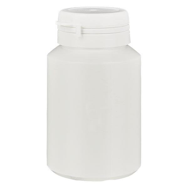 Kapselask 100 ml vit med Jaycap säkerhetsförslutning vit Kapselask 100 ml vit med Jaycap säkerhetsförslutning vit