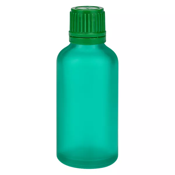 50ml flaska 11mm skruvkork grönt sabotagesäkert lock GreenLine UT18/50 50ml flaska 11mm skruvkork grönt sabotagesäkert lock GreenLine UT18/50