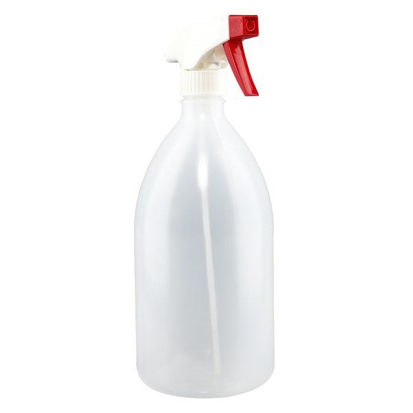 1000ml sprayflaska, laboratorieflaska med smal hals