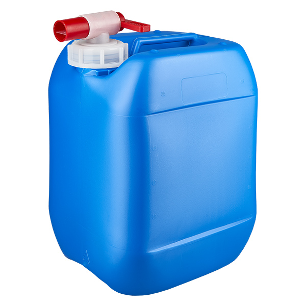 Dunk 10 liter blå med avtappningskran Dunk 10 liter blå med avtappningskran