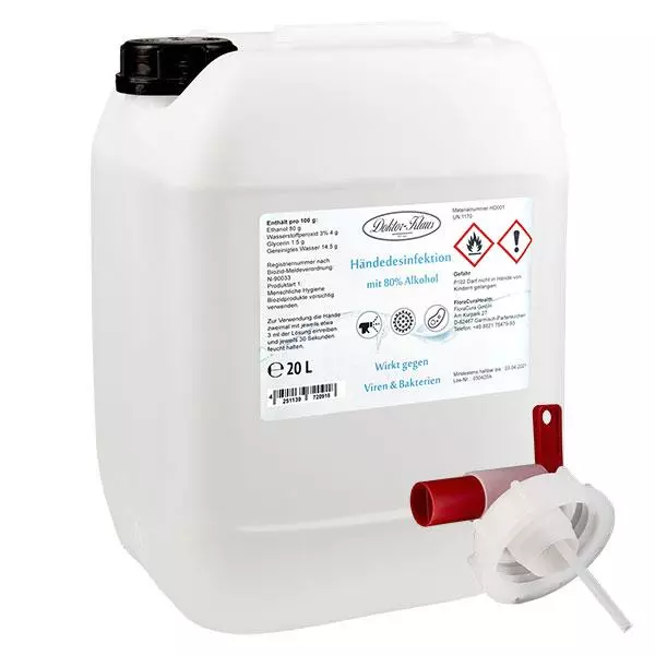 Handdesinfektion refill 20L Doktor-Klaus Handdesinfektion refill 20L Doktor-Klaus
