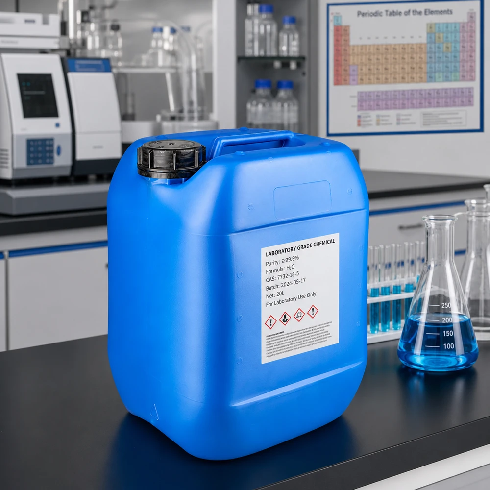 Dunk 10 liter blå med skruvkork Tamper evident förslutning Livsmedelsgodkänd 10-litersdunk i blått med OV-lock för säker förvaring av kemikalier