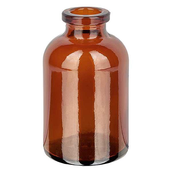 Injektionsflaska av bärnstensfärgat glas 30ml Injektionsflaska av bärnstensfärgat glas 30ml