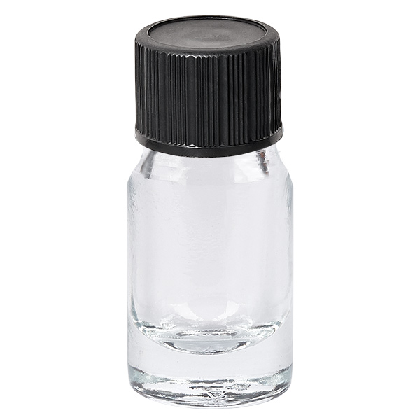 5ml droppflaska 1mm svart standardlock ClearLine UT18/5 5ml droppflaska 1mm svart standardlock ClearLine UT18/5