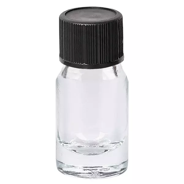 5ml droppflaska 1mm svart standardlock ClearLine UT18/5 5ml droppflaska 1mm svart standardlock ClearLine UT18/5