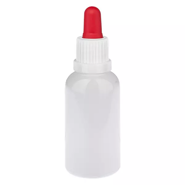 30 ml pipettflaska vit/röd originalförsegling WhiteLine UT18/30 30 ml pipettflaska vit/röd originalförsegling WhiteLine UT18/30