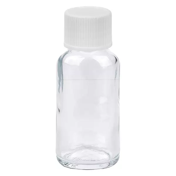 20ml flaska 6mm skruvkork svart standard ClearLine UT18/20 20ml flaska 6mm skruvkork svart standard ClearLine UT18/20