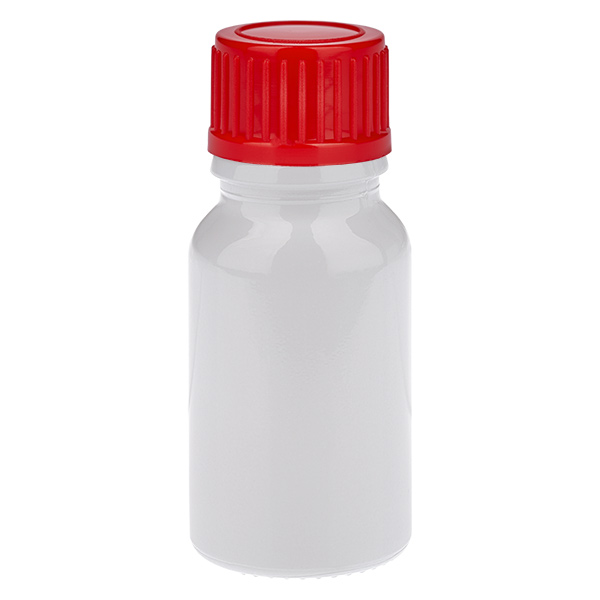 10 ml flaska 11 mm skruvkork röd standard WhiteLine UT18/10 10 ml flaska 11 mm skruvkork röd standard WhiteLine UT18/10