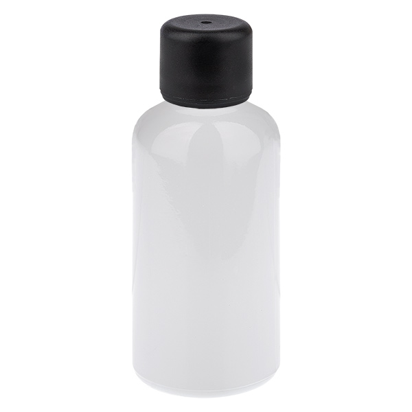 50 ml flaska 6 mm skruvkork svart standard WhiteLine UT18/50 50 ml flaska 6 mm skruvkork svart standard WhiteLine UT18/50