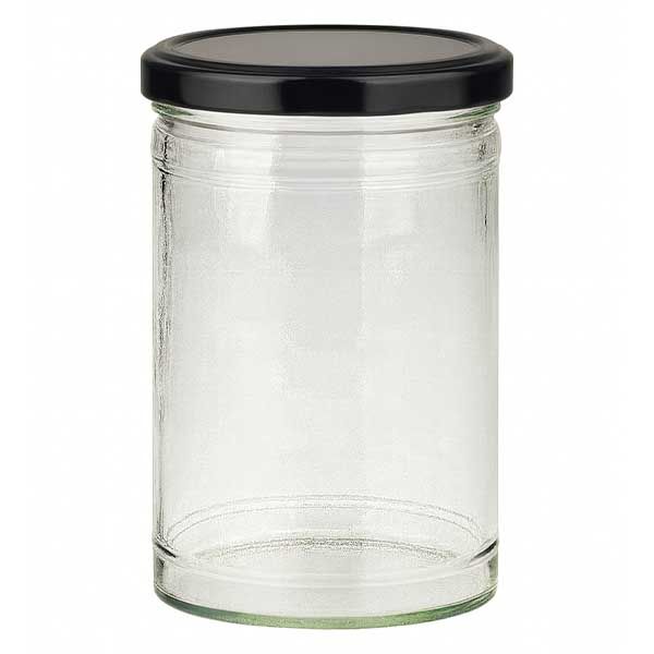 1053ml Krossade glasögon med BasicSeal-lock svart UNiTWIST