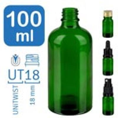Apoteksflaskor GreenLine 100 ml UT18