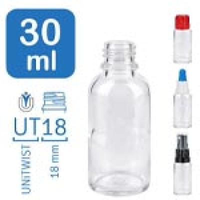 ClearLine apoteksflaskor 30 ml UT18