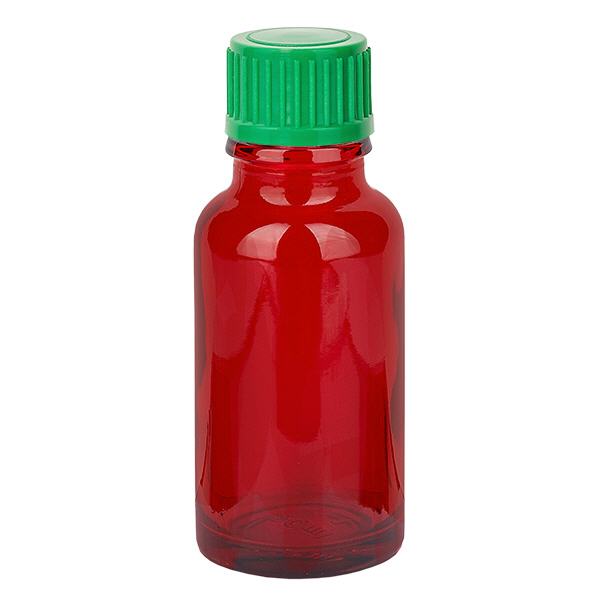 20 ml Droppflaska 0,8 mm grön med standardförslutning RedLine UT18/20