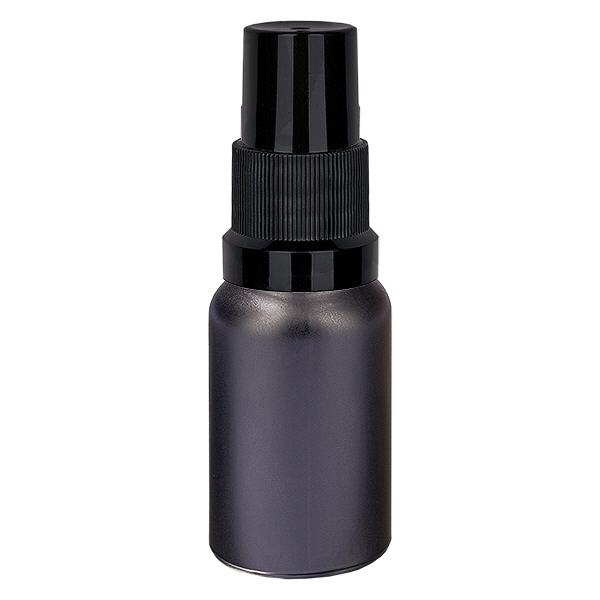 10ml Sprayflaska svart standardlock BlackLine UT18/10
