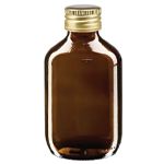 med guldfärgad aluminiumkork