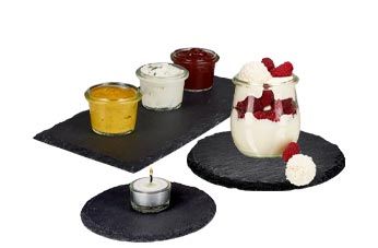 rektangulär skifferbricka