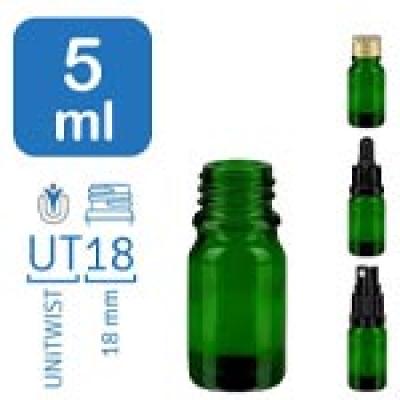 Apoteksflaskor GreenLine 5 ml UT18