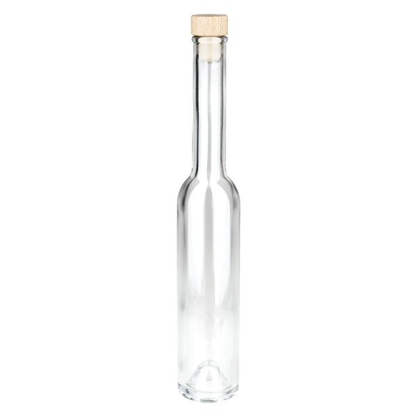 200 ml glasflaska Hugo med trähandtag UNiTWIST