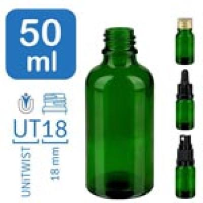 Apoteksflaskor GreenLine 50 ml UT18