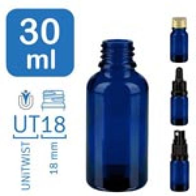 Apothekenflaschen BlueLine 30 ml UT18