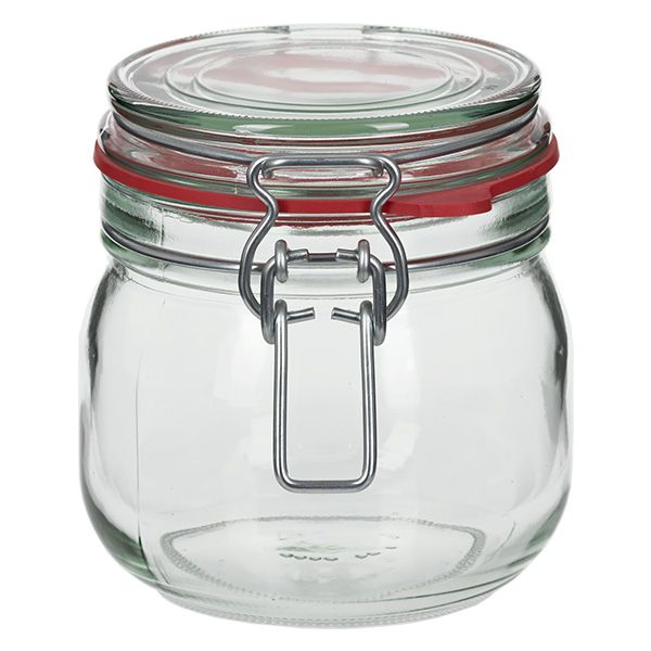 634ml förvaringsburk med gummiring och svängbar topp UNiTWIST