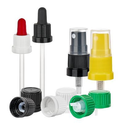 Korkar och pipetter för apoteksflaskor