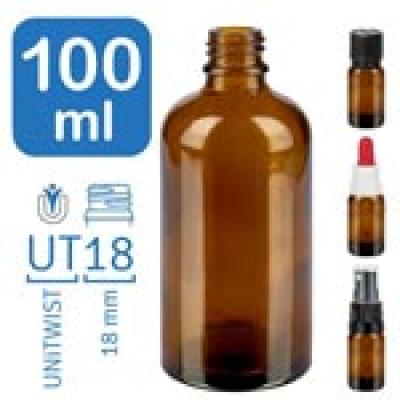 Apoteksflaskor BrownLine 100 ml UT18