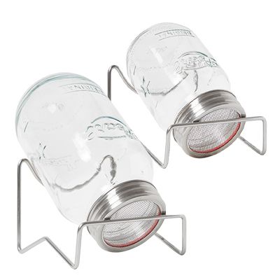 Glas med korsmönster