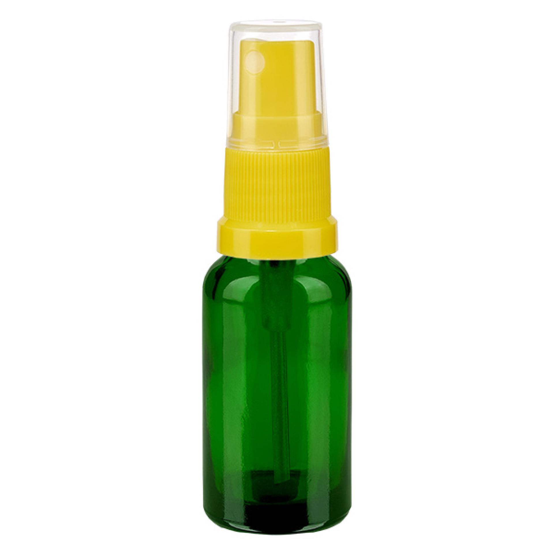 20ml Sprayflaska gul/transparent standardlock GreenLine UT18/20