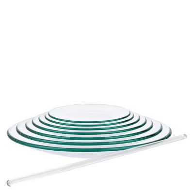  Glaslådor för klockor, glasstavar